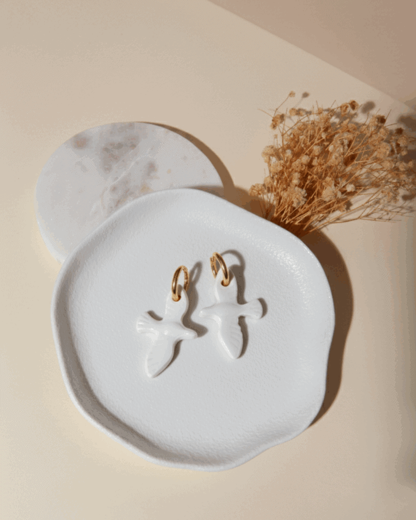 hello so boucle oreilles oiseau