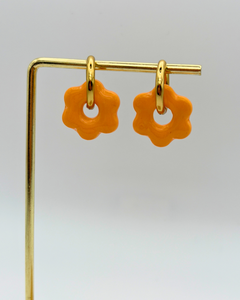 pampille fleur corail