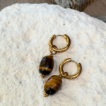 bijou oeil du tigre olive