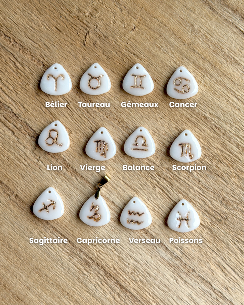 bijoux signes astrologique zodiac