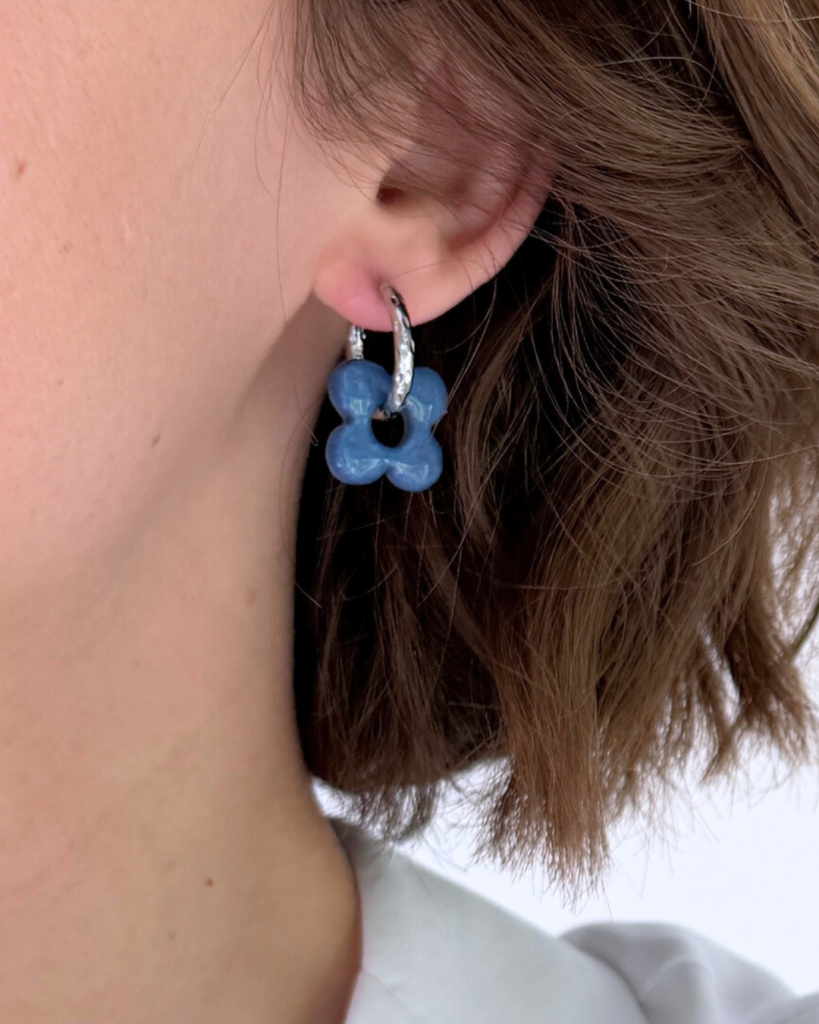 boucle d oreilles creole fleur de waide