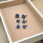 boucle d oreilles fleur de waide