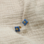 boucle d oreilles fleur de waide pistil