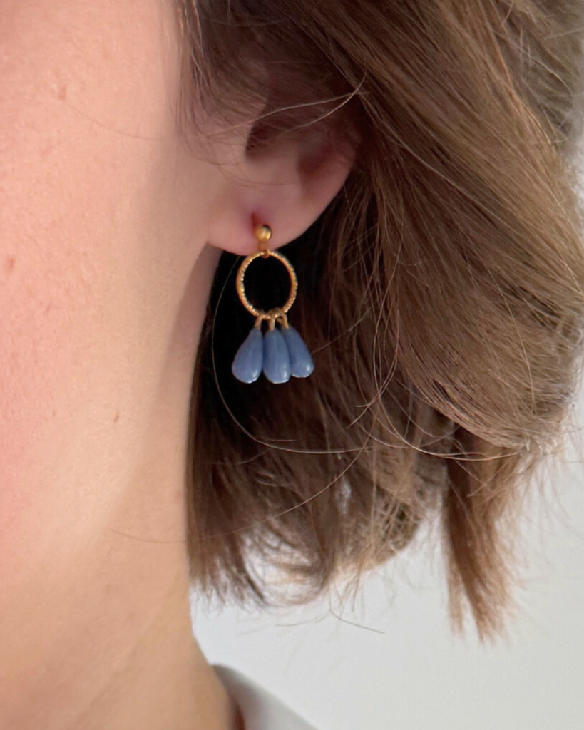 boucle d oreilles gouttes de waide