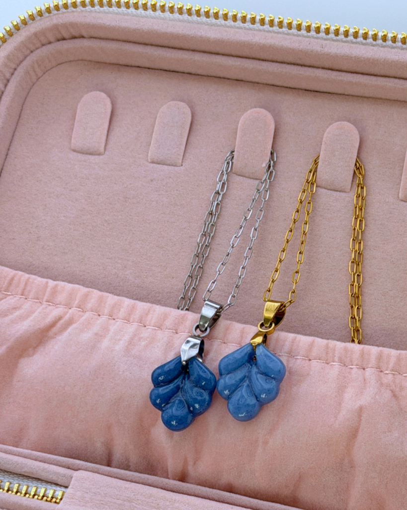 collier waide feuilles