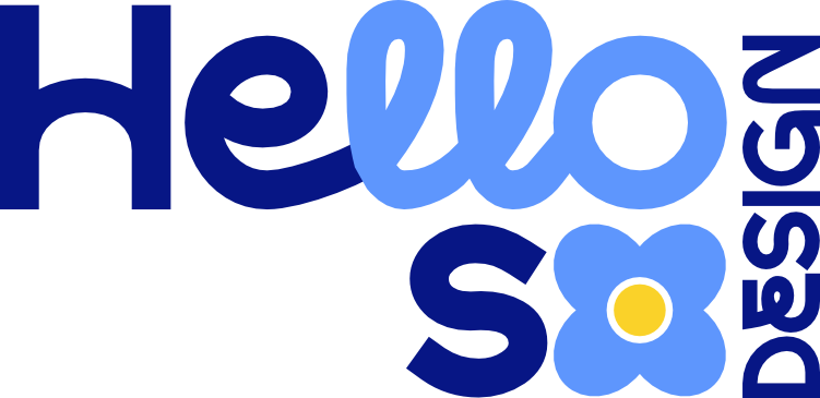 logo hello so complet bleu