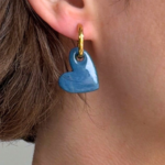 creoles coeur waide bleu dore 2