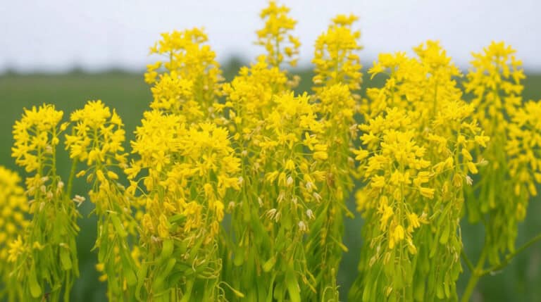 champ de waide isatis tinctoria