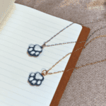 collier patte de chien waide argente dore homme