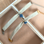 bracelet bleu d amiens dore argente