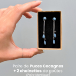 paire de puce boule de cocagne waide complet