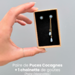 paire de puce boule de cocagne waide deparaillees